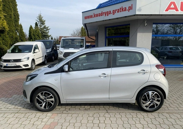 Peugeot 108 cena 35900 przebieg: 34000, rok produkcji 2018 z Byczyna małe 497